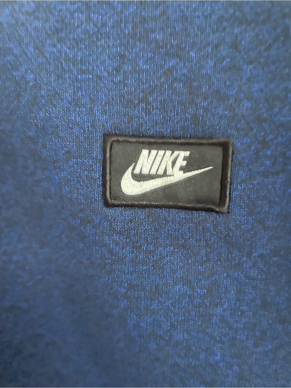 Men’s Nike Navy and Black Hooded Pullover Sweatshirt size medium - Picture 6 of 9